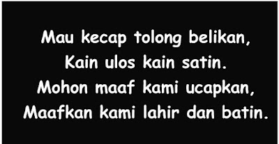  Pantun mohon maaf lahir batin adalah kumpulan pantun untuk meminta maaf menjelang lebaran #27 Pantun Mohon Maaf Lahir Batin Untuk Lebaran