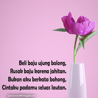 adalah pantun yang berisikan ungkapan berkenaan dengan perasaan cinta 75 Pantun Cinta Kasih Sayang