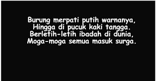  Pantun idul fitri ini merupakan rangkaian pantun ramadhan dan pantun lebaran 20 Pantun Idul Fitri, Ucapan Minal Aidzin wal Faidzin Bergambar