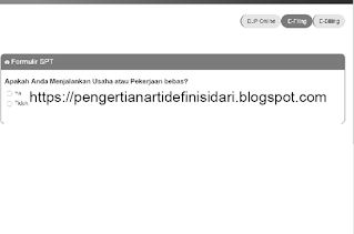  adalah surat yang oleh wajib pajak digunakan untuk melaporkan perhitungan dan SURAT PEMBERITAHUAN (SPT)