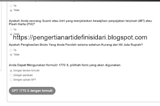  adalah surat yang oleh wajib pajak digunakan untuk melaporkan perhitungan dan SURAT PEMBERITAHUAN (SPT)