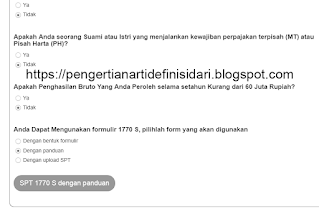  adalah surat yang oleh wajib pajak digunakan untuk melaporkan perhitungan dan SURAT PEMBERITAHUAN (SPT)