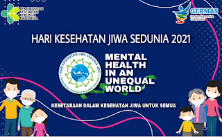  dan Logo Peringatan Hari Kesehatan Jiwa Sedunia  SEJARAH DAN TEMA PERINGATAN HARI KESEHATAN JIWA SEDUNIA (HKJS) 2021