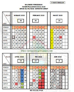 Karena besok sudah memasuki kalender pelajaran baru KALENDER PENDIDIKAN TAHUN AJARAN 2019/2020 PROVINSI JAWA TENGAH