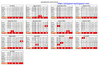 Karena besok sudah memasuki kalender pelajaran baru KALENDER PENDIDIKAN TAHUN AJARAN 2019/2020 JAWA TIMUR