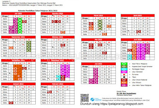 Download kalender pelajaran ternyata perlu baik SD KALENDER PENDIDIKAN TAHUN AJARAN 2021/2022 PROVINSI BALI