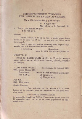 De Nederlansche Handelscorrespontie in Nederlasch Oost Buku Surat Perdagangan di Indonesia Cetakan 1921