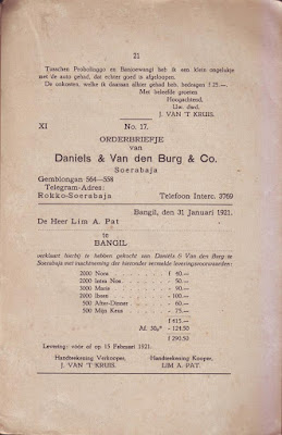 De Nederlansche Handelscorrespontie in Nederlasch Oost Buku Surat Perdagangan di Indonesia Cetakan 1921