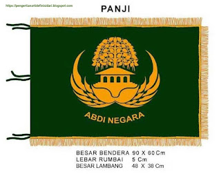  Berdasarkan Surat Edaran Keputusan Musyawarah Nasional VIII Korps Pegawai Republik Indone LAMBANG, PANJI, DAN MARS KORPRI