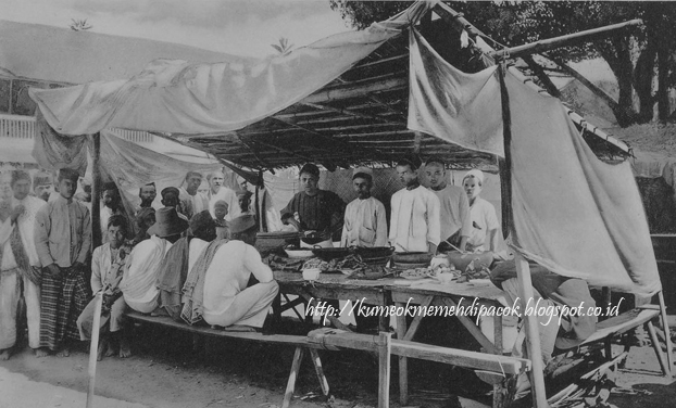 Penjual Makanan di Kota Bandung Tempo Dulu Penjual Makanan di Kota Bandung Tempo Dulu