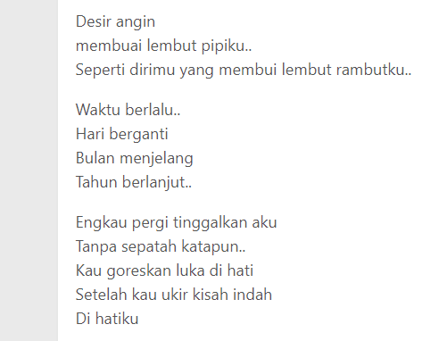 Puisi KEHILANGAN Seseorang Yang Disayang 8+ Puisi KEHILANGAN Seseorang Yang Disayang