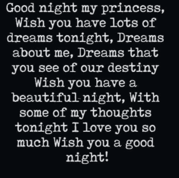  There is no more beautiful night than getting a romantic goodnight  5+ Romantic Good Night Poem For My Queen