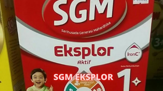 G sebagai susu perkembangan untuk anak umur  Perbedaan SGM Eksplor dan SGM Aktif
