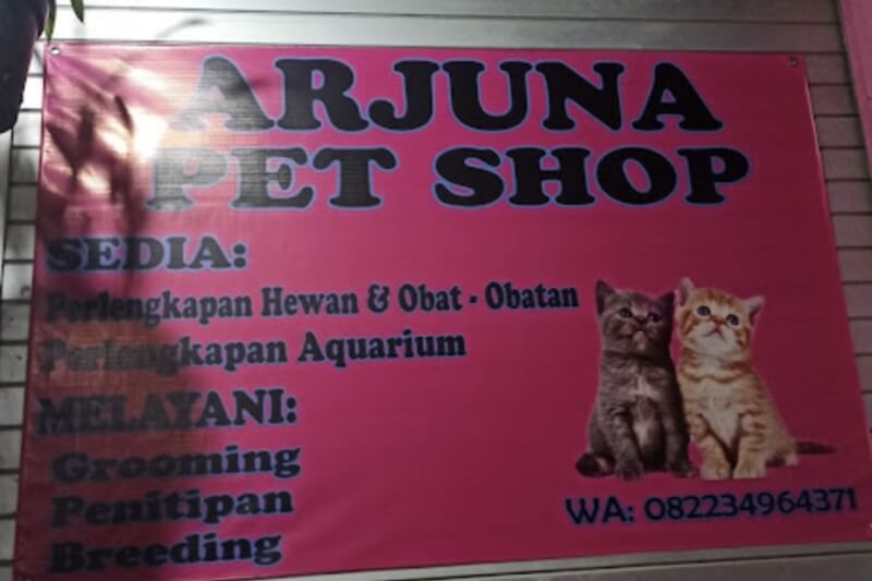 Arjuna pet shop