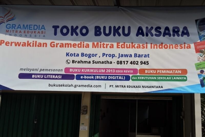 TOKO BUKU AKSARA BOGOR