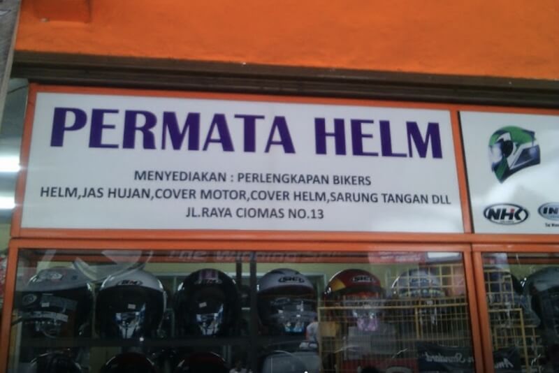 TOKO PERMATA HELM BOGOR