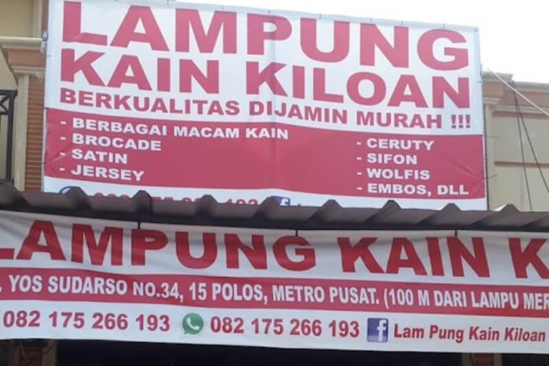 Toko Kain Lampung Kain Kiloan