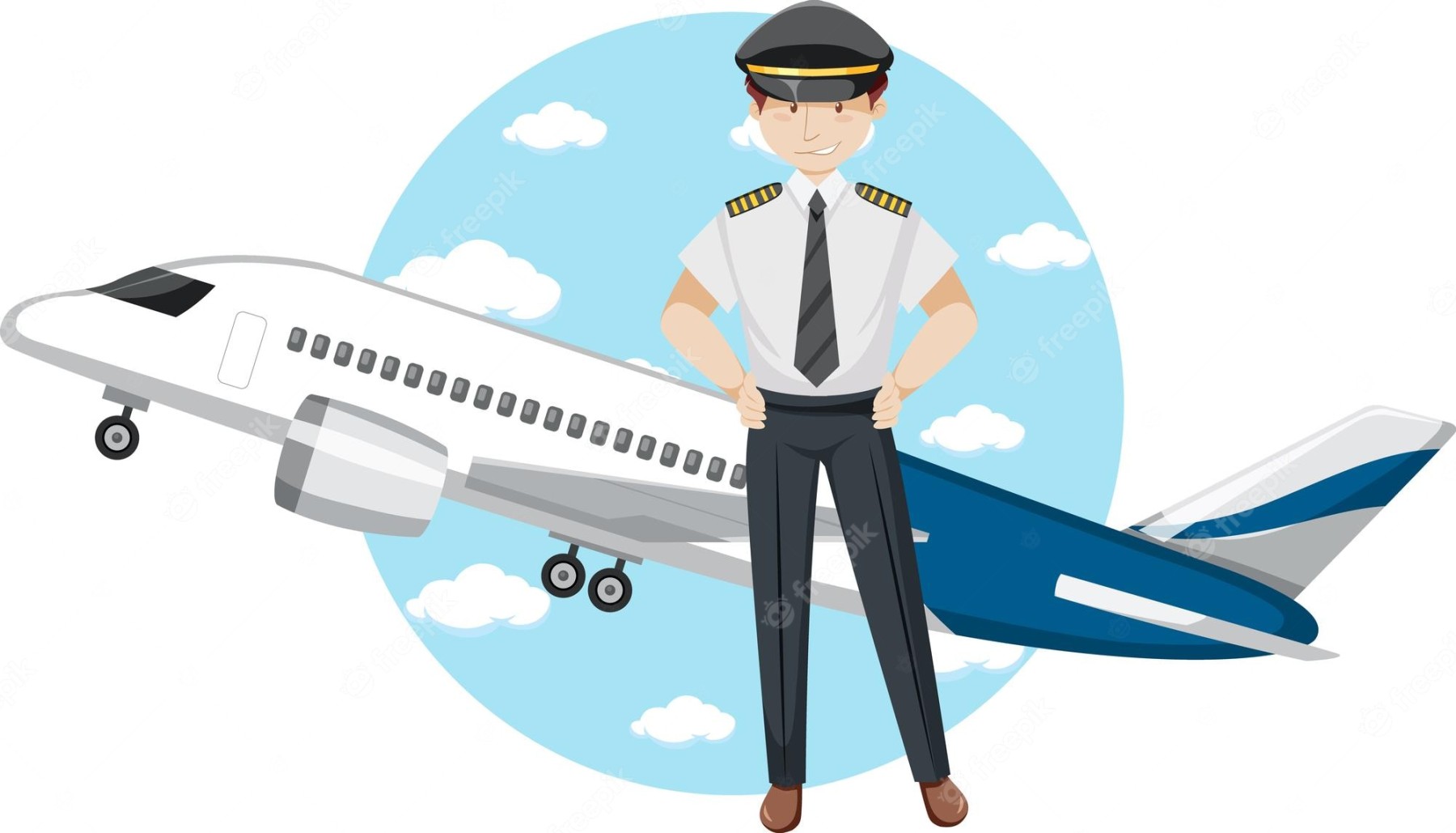 Airline pilot Vectors & Illustrations for Free Download  Freepik