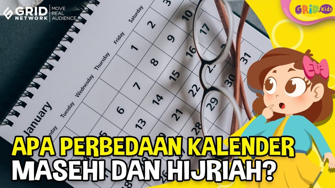 Apa Perbedaan Perhitungan Kalender Masehi dan Hijriah yang Digunakan di  Indonesia