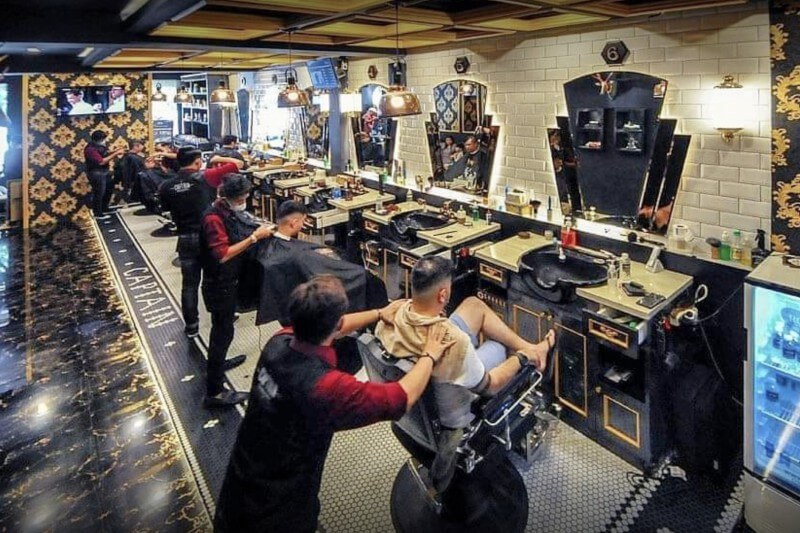 Captain Barbershop Pondok Ungu