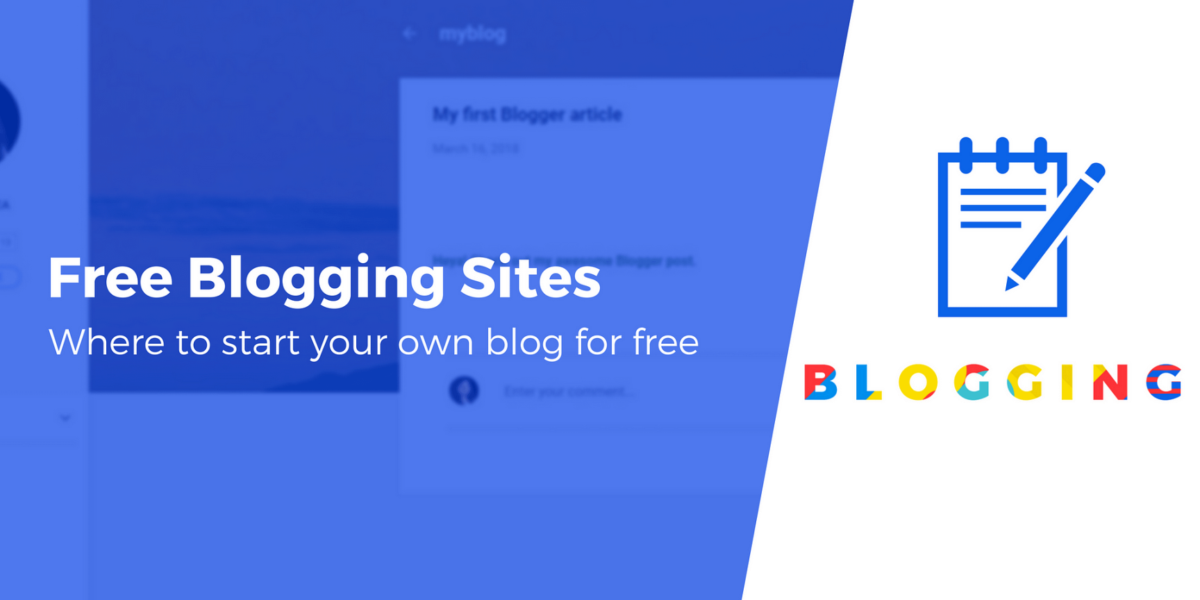 Best Free Blogging Sites in  (Create a Blog for Free)