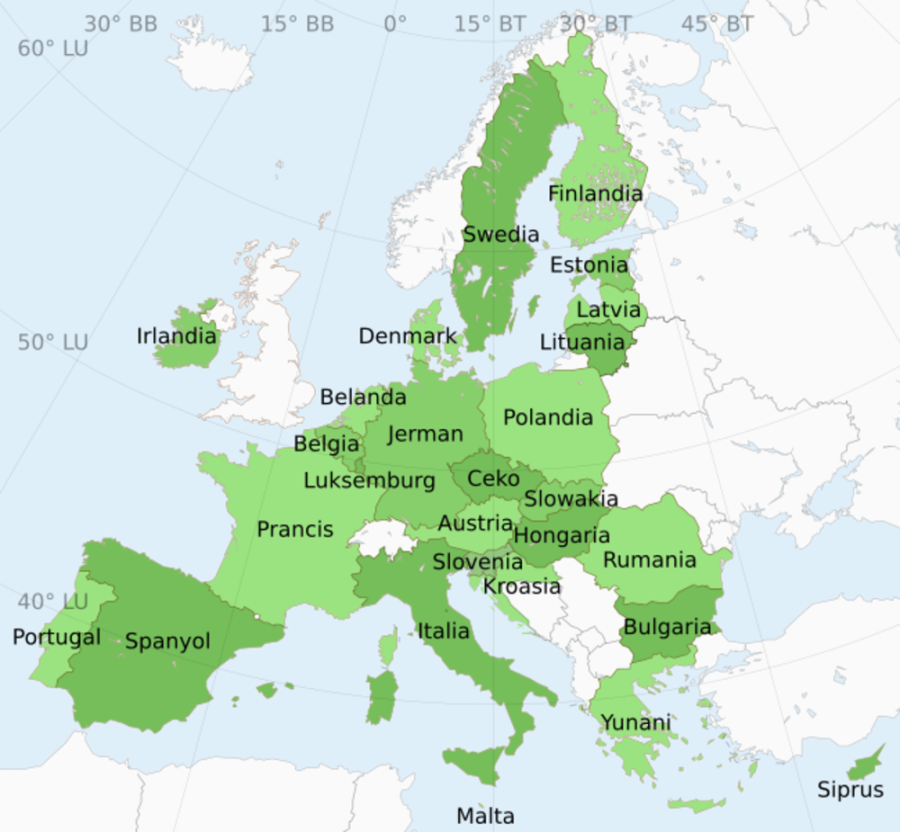 Daftar Negara di Benua Eropa dan Ibu Kotanya - Varia Katadata.co