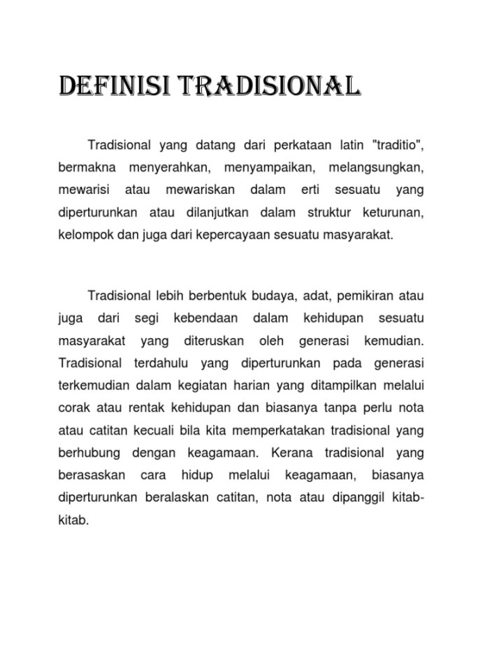 Definisi Tradisional  PDF
