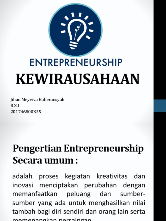 Entrepreneurship  PDF