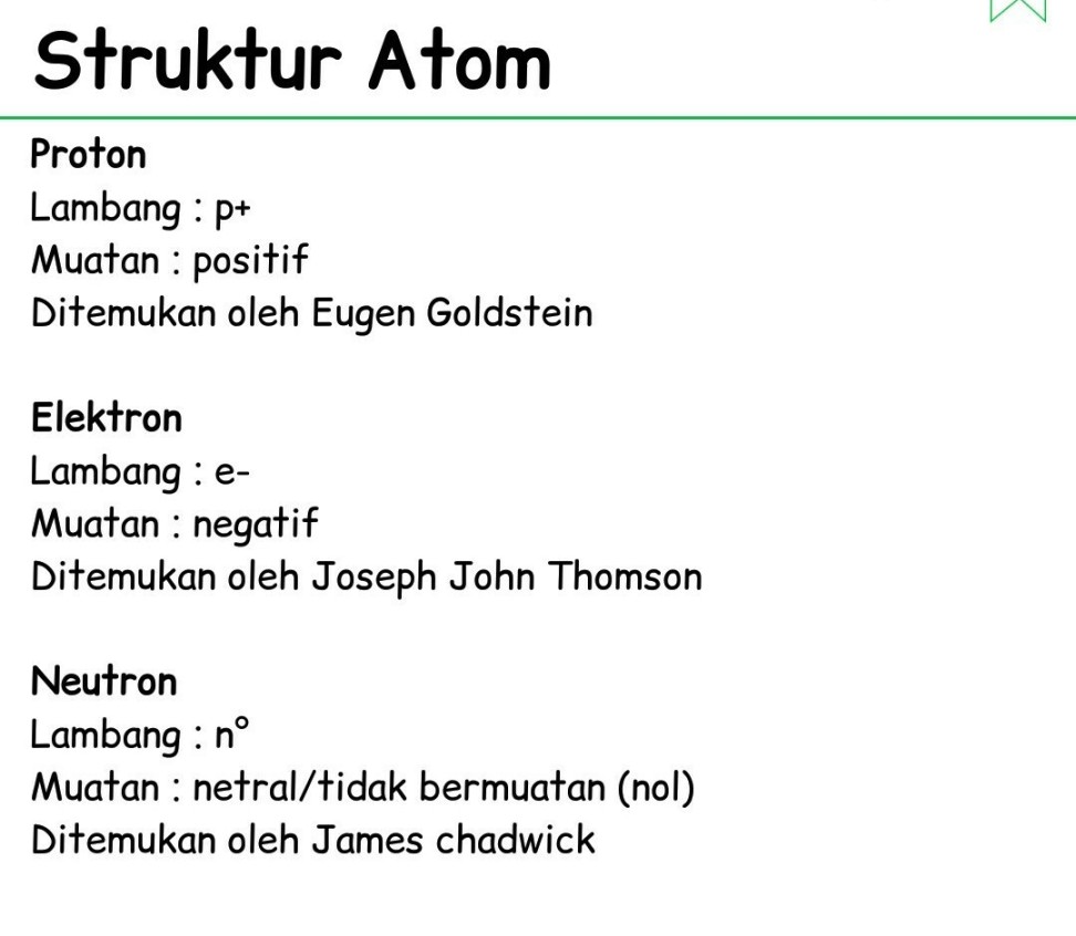 Jelaskan penemuan inti atom,proton,neutron - Brainly.co