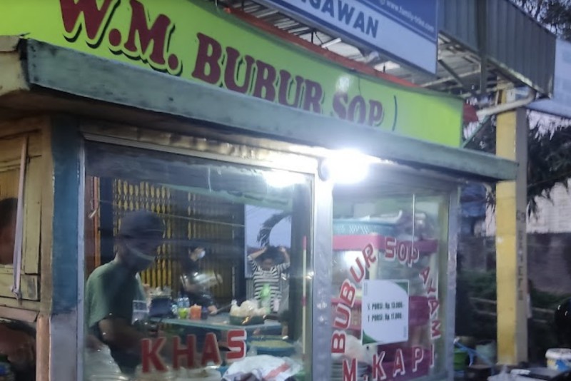 Bubur Sop Ayam M. Kapi