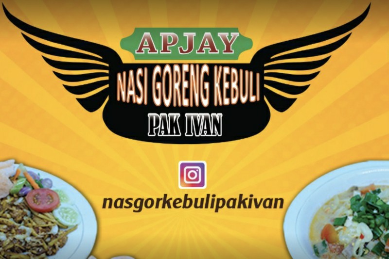 Nasi Goreng Kebuli Apjay Pak Ivan