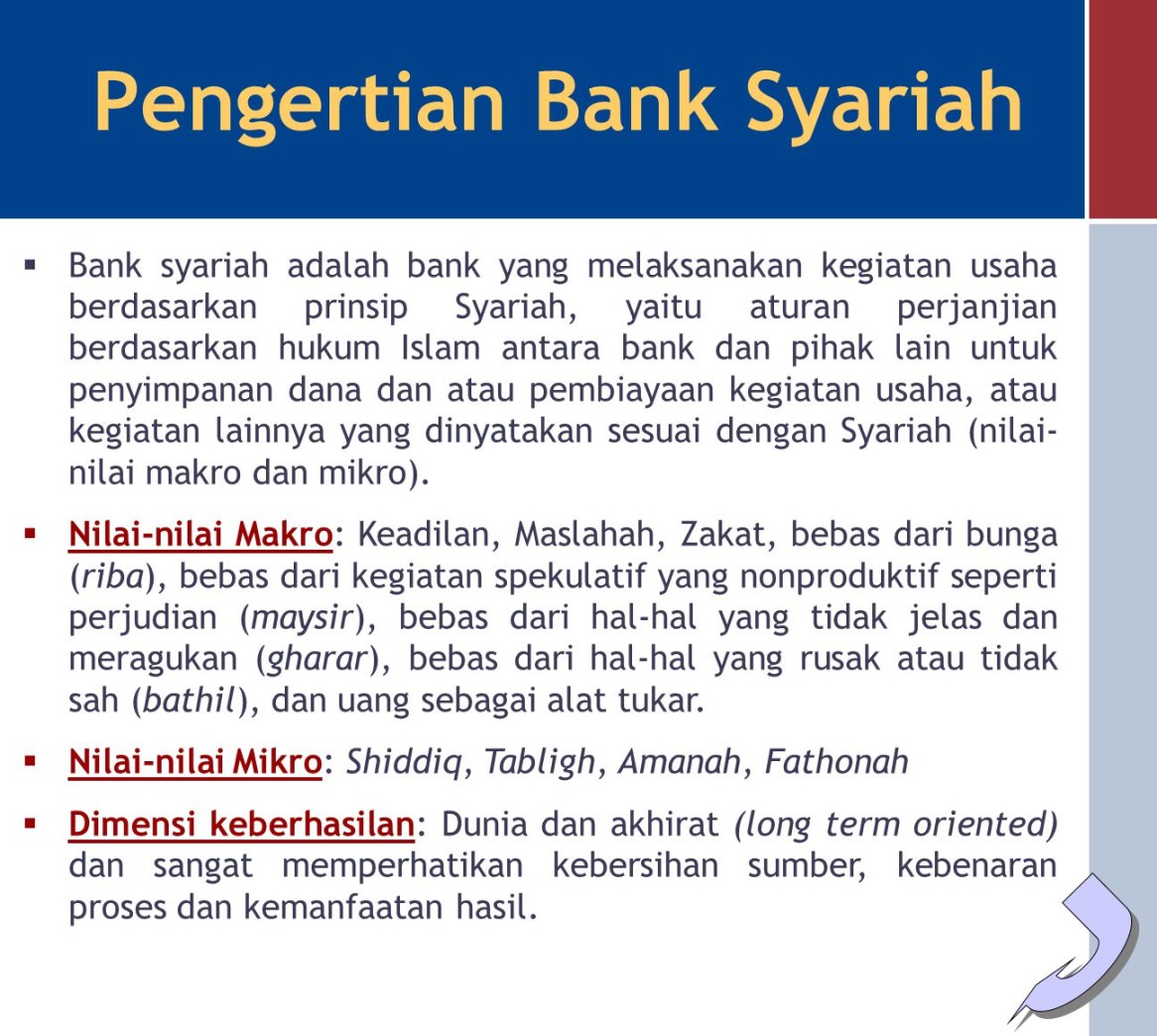 Pengertian Bank Syariah - ppt download