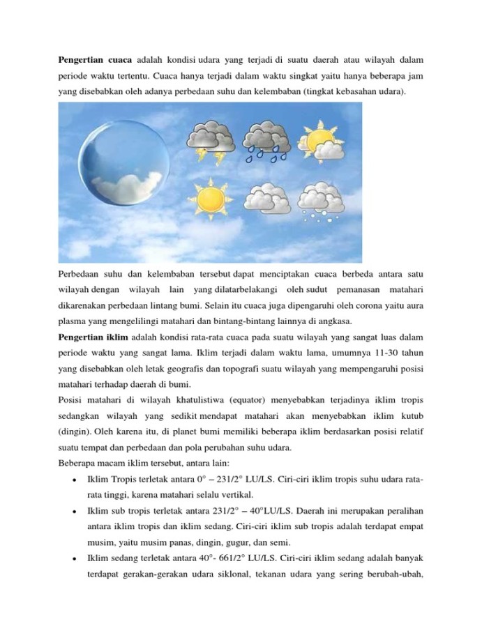Pengertian Cuaca  PDF