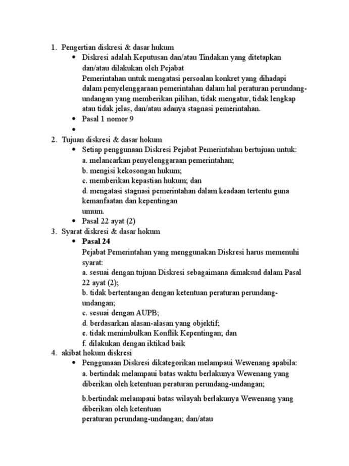 Pengertian Diskresi  PDF
