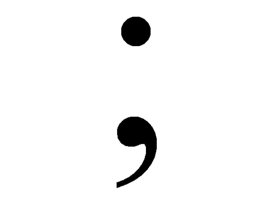 People all over the world are getting semicolon tattoos to draw