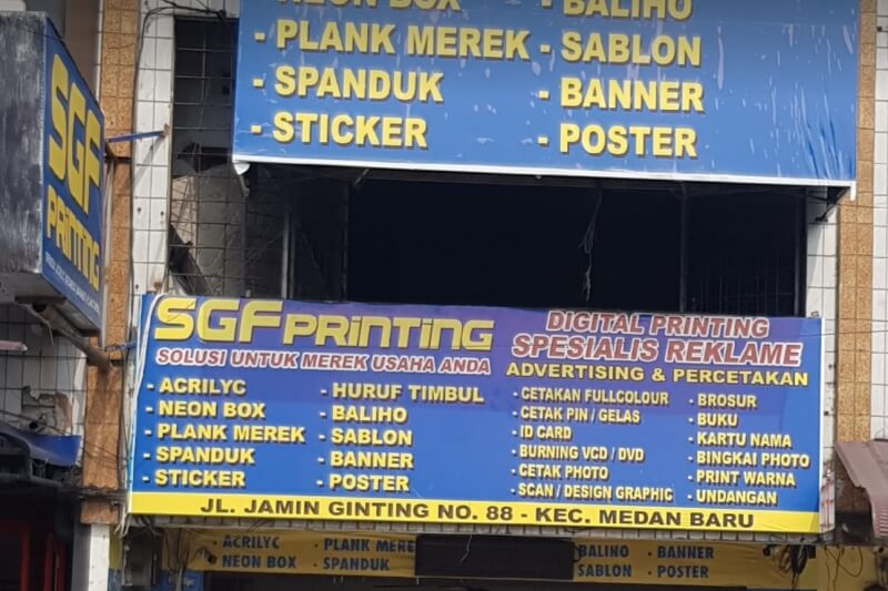 SGF PRINTING Medan