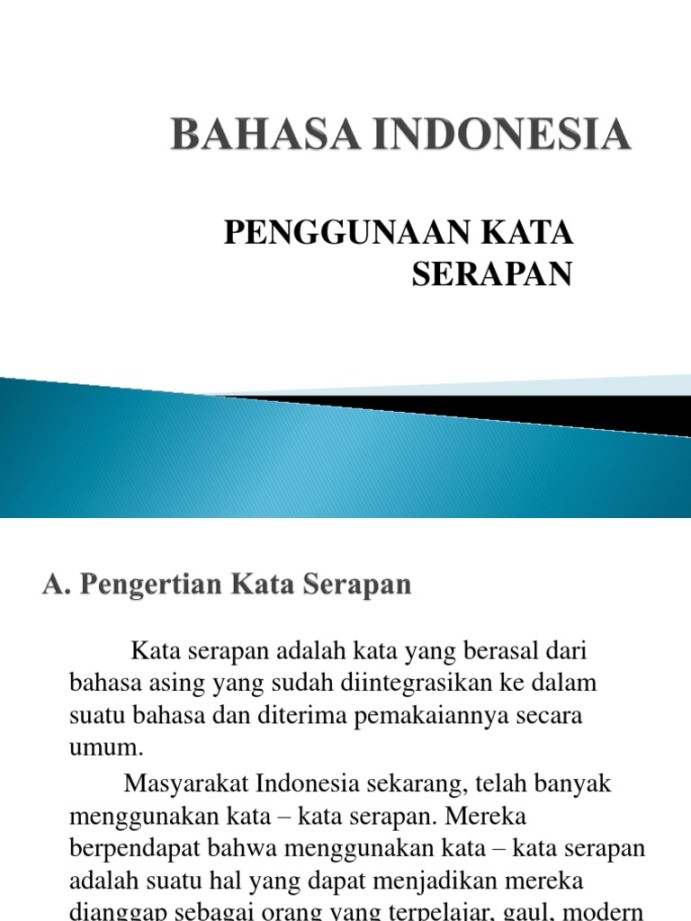 Powerpoint Kata Serapan  PDF