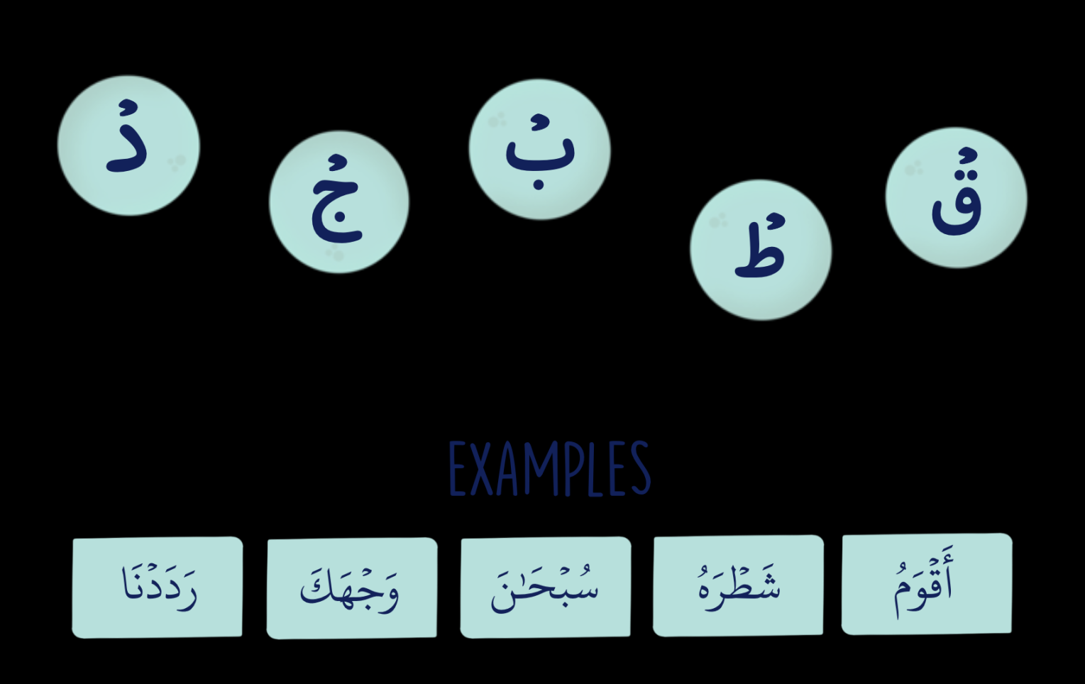 Qalqalah - Letters that bounce — Al Qasas Learning