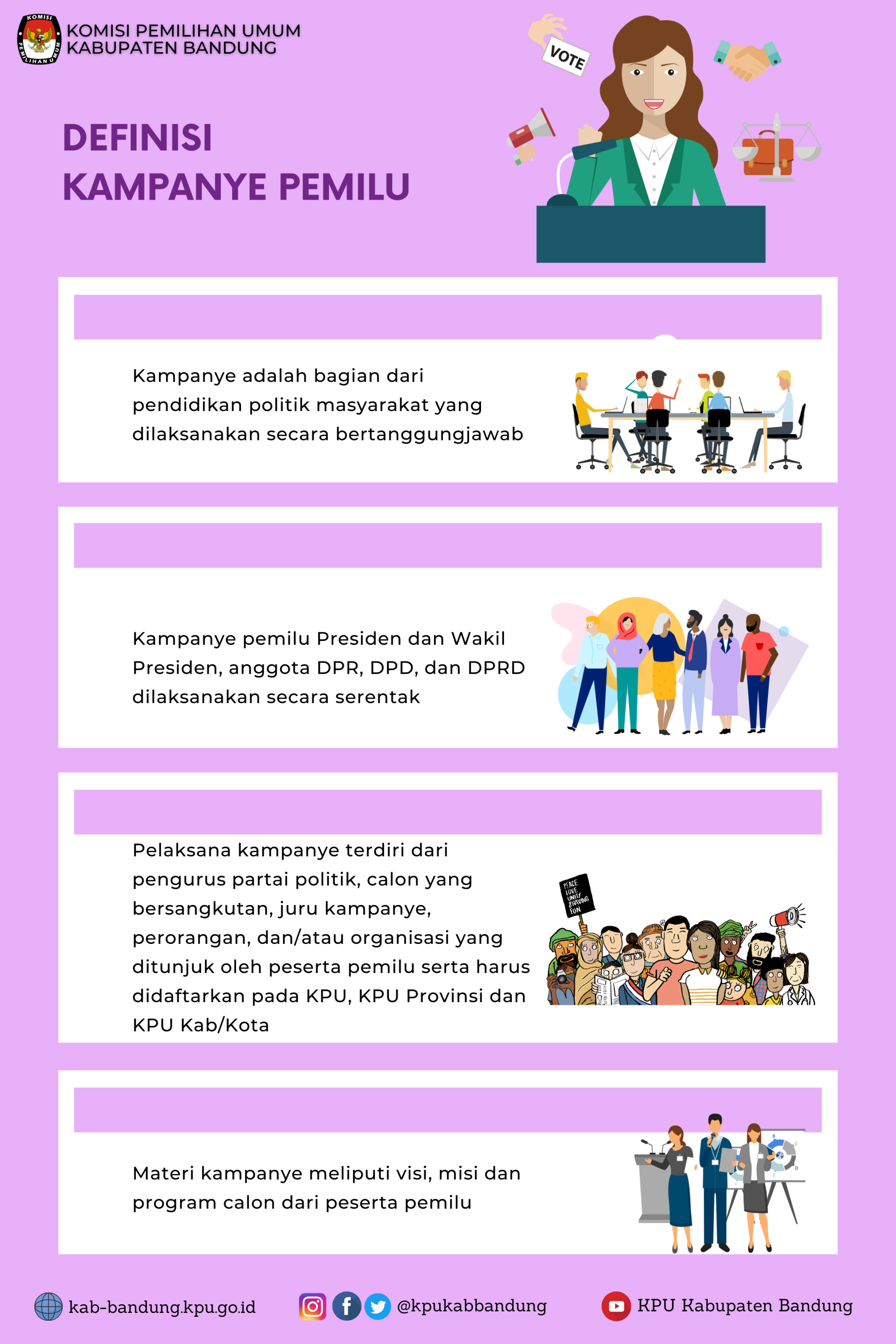 Website KPU Kabupaten Bandung :.