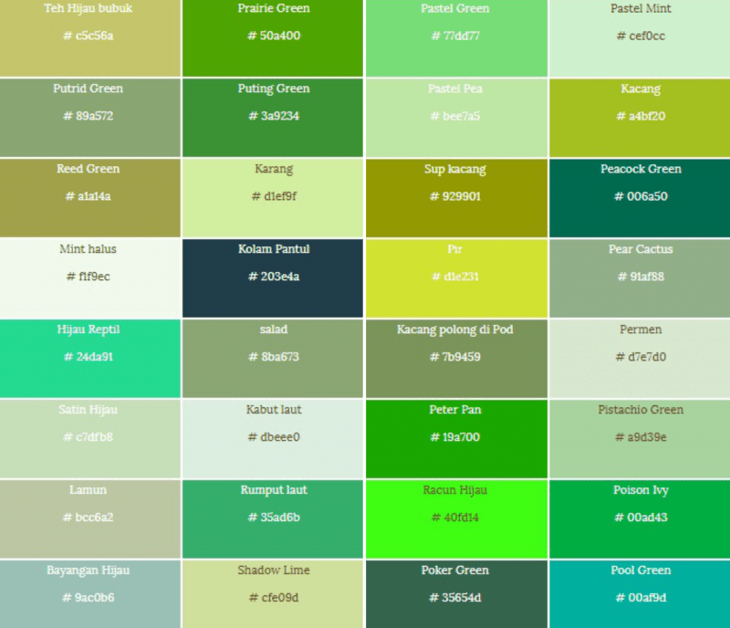 macam macam warna hijau, kode warna hijau, warna hijau, warna hijau tosca, perpaduan warna hijau, warna hijau army, kombinasi warna hijau, macam macam warna hijau, warna hijau lumut, arti warna hijau, warna hijau mint, bab warna hijau, jenis warna hijau, jenis jenis warna hijau, jenis batu akik warna hijau & namanya, jenis warna hijau cat tembok, jenis batu warna hijau, jenis batu warna hijau muda, nama jenis batu akik warna hijau, jenis burung warna hijau, jenis batu akik warna hijau, warna hijau botol, macam macam warna hijau tosca, warna hijau arti, warna hijau daun, warna hijau muda, warna hijau olive, warna hijau pastel, psikologi warna hijau, arti warna hijau dlm logo perusahaan, makna warna hijau, kombinasi warna hijau