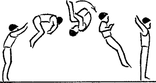 Salto merupakan gerakan ataupun bentuk latihan berupa gerakan berguling di udara Pengertian Salto