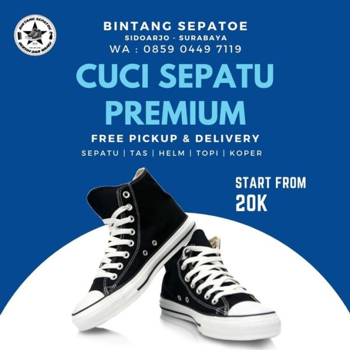 iklan laundry sepatu, contoh iklan laundry