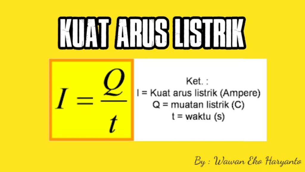 Pentingnya Memahami Rumus Kuat Arus Listrik Dalam Menghindari Bahaya