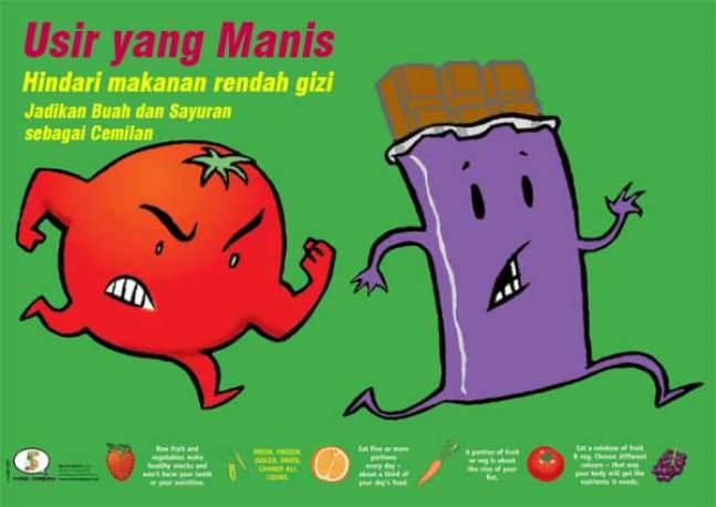 iklan makanan sehat & bergizi