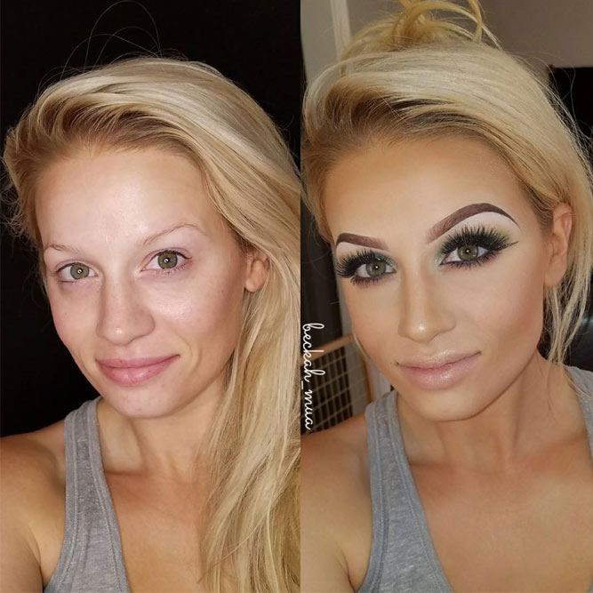 Amazing Before and After Makeup Results