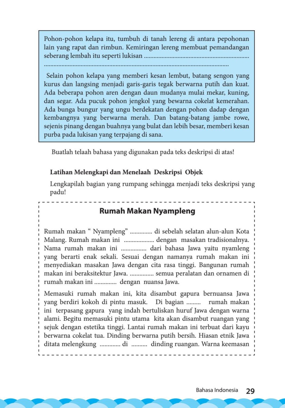 Kelas  smp bahasa indonesia siswa  by P