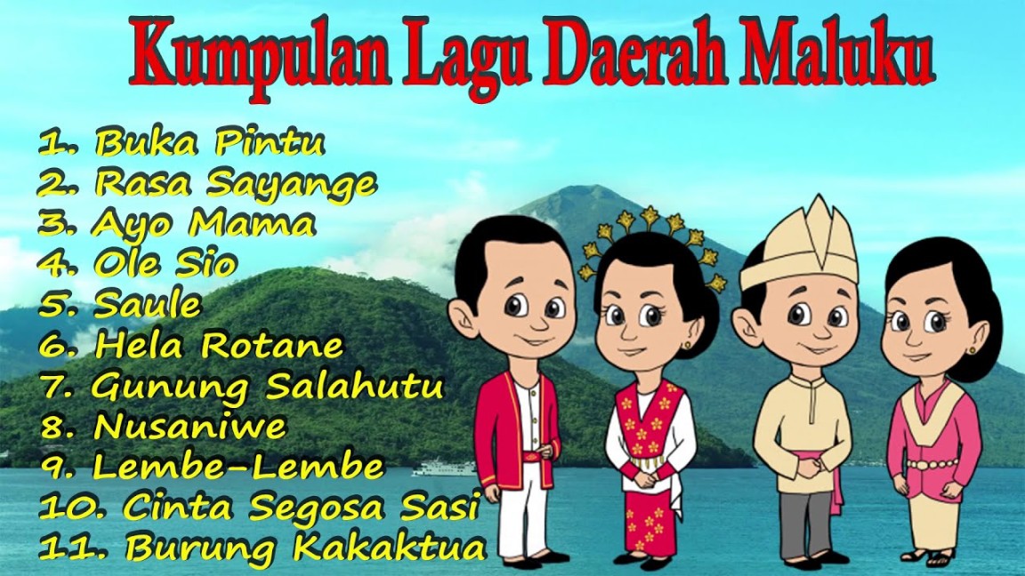Kumpulan Lagu Daerah Maluku Dan Maluku Utara🎶