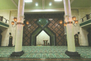 Dalam Masjid Agung Ciamis