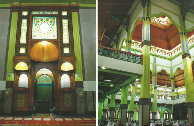 Dalam Masjid Agung Cianjur