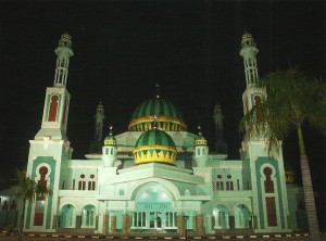 keindahan masjid al-manan